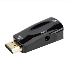 Convertidor HDMI a VGA con salida de audio, adaptador de plástico para conexión de pantalla de monitor de computadora - Product Image 4