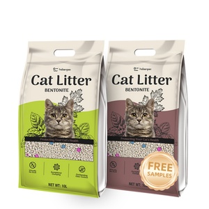 Arena para Gatos al por Mayor de Fábrica, Arena Aglomerante de Bentonita 99% Libre de Polvo para Gatos - Product Image 1