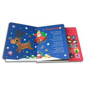 Livres audio d'apprentissage sonore pour enfants <span class=keywords><strong>de</strong></span> Noël, chansons anglaises <span class=keywords><strong>de</strong></span> haute qualité - Product Image 3