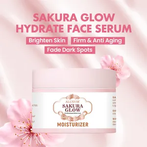 Sakura Brightening Cream Private Label Organic Skin Care Products Moisturizing Anti Aging Whitening Face Moisturizer Cream