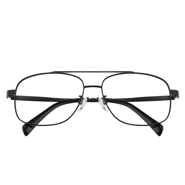 Business Men Famous Optical Frame Titanium Full Rim Double Bridge Eyeglasses