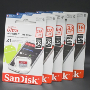 Best-selling <b>SanDisk</b> Ultra <b>MicroSDXC</b> UHS-I <b>Card</b> – 16GB, 32GB, 64GB, <b>128GB</b>, or 256GB; A1-rated; up to 120MB/s read speed; memory - Product Image 3