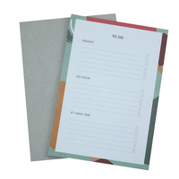 Bloc de Notas Planificador Diario/Semanal de Papel Grueso Ecológico de Alta Calidad, Personalizable con Lista de Tareas