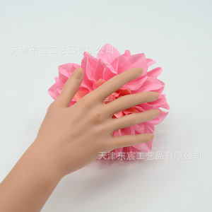 Flores Artificiales de Dalia Dongchen Crafts de 16 cm con Base de Seda para Decoración de Bodas, Accesorios de Fotografía y Decoración del Hogar - Product Image 2