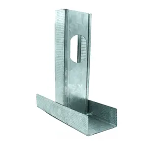 Metal stud and track drywall profile galvanized steel channel light steel keel for building indoor house