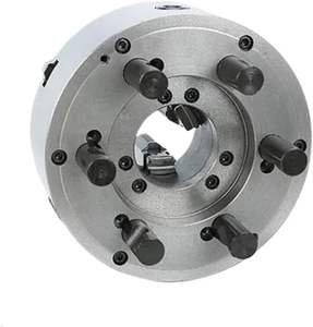 <span class=keywords><strong>Mandrin</strong></span> de <span class=keywords><strong>tour</strong></span> <span class=keywords><strong>à</strong></span> <span class=keywords><strong>métaux</strong></span> manuel <span class=keywords><strong>à</strong></span> centrage automatique <span class=keywords><strong>à</strong></span> 3 mâchoires coniques courtes de type D | 160mm/<span class=keywords><strong>200mm</strong></span>/250mm, modèles D4/D6 - Product Image 1