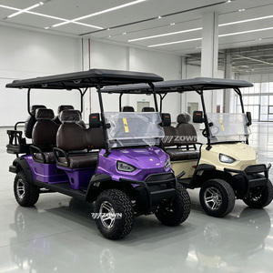 Nouvelle Arrivée Chariot de Golf Électrique Utilitaire 2 Places avec Composants Étanche et Fonctionnement Stable pour Terrains de Golf, Complexes et Navettes de Sites Communautaires - Product Image 1
