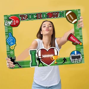 อุปกรณ์ประกอบฉากสำหรับถ่ายรูปกระดาษรักบี้ของเด็กและผู้ใหญ่อุปกรณ์สำหรับงานเลี้ยงวันวาเลนไทน์ดิวาลีรอมฎอน - Product Image 2