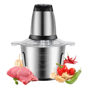 Meat cutter and grinder pounding machine multifunction electric mideast hot sale electric meat grinder with mixing blades