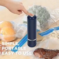 Scelleuse de sacs sous vide électrique portable d'extérieur, silencieuse, sans fil, avec pompe ABS, chargement USB, automatique, pour usage domestique