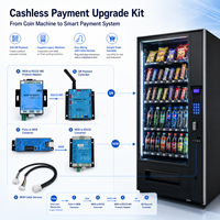 Kit de Adaptación para Máquinas Expendedoras Inteligentes con Pago sin Efectivo, Controlador de Pago por Código QR, Convertidor MDB RS232 485 y Arnés de Cables