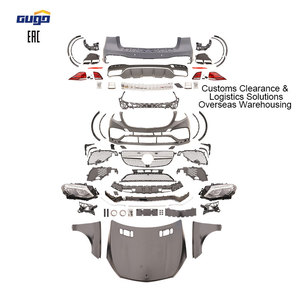 Bộ bodykit GUGO cho Mercedes-Benz ML W166 2012-2015 kiểu dáng AMG mới, nâng cấp lên kiểu dáng GLE, cản trước sau cho GLS G Class - Product Image 1