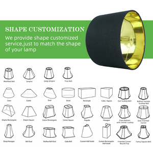 <span class=keywords><strong>Paralume</strong></span> Nordic UK in metallo dorato, decorativo, stile occidentale, moderno, europeo, in rame, per lampada Abat-jour - Product Image 4