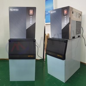 Máquina de Hielo Híbrida Comercial para Negocios, con Doble Enfriamiento por Aire y Agua, para Hacer Cubos de Hielo - Product Image 6