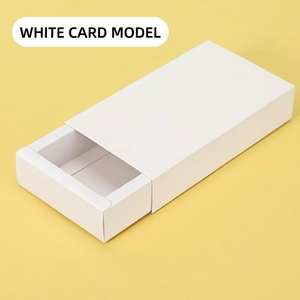 Cajas de Regalo Rectangulares de Papel <span class=keywords><strong>Kraft</strong></span> con Ventana de PVC Transparente y Tapa - Product Image 2