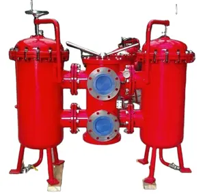 Hydraulikmaschine Öl Duplex-Pipeline Ölfilter mit visuellem/elektrischem Verschlussindikator CM-08