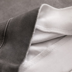 <span class=keywords><strong>Sudadera</strong></span> de Cuello Redondo Personalizable de 425 Gramos, Estilo Vintage para Hombre, de Algodón Grueso, Sólida, Transpirable, para Otoño - Product Image 6