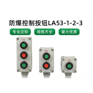 Panel de Control Industrial de Aleación de Aluminio La53 a Prueba de Explosiones con Tres Botones para Automatización - Product Image 2