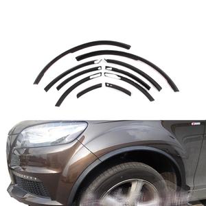 Moulures de garde-boue de passage de roue Q7 en matériau premium, garniture de spoiler, sourcils de roue latéraux pour <span class=keywords><strong>Audi</strong></span> Q7 4l 07-15 - Product Image 1
