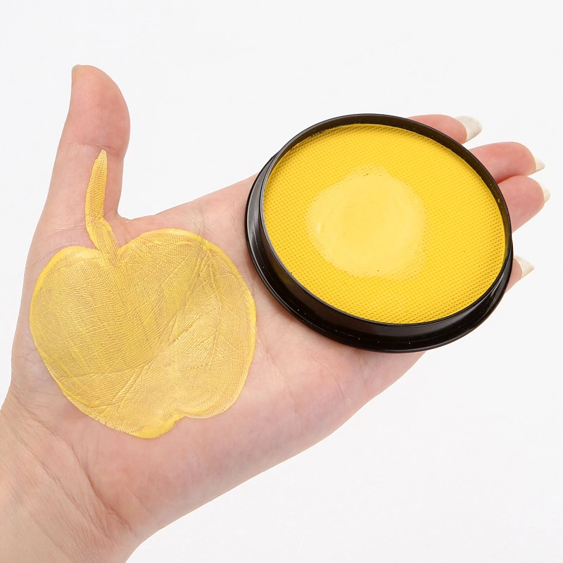 Оптовая продажа, краска для тела, 14 видов цветов, художественное искусство, маскарадное платье для Хэллоуина, вечеринка, причудливый макияж, картина маслом, краска для лица