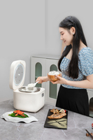 Nouvelle Cuiseuse à Riz Intelligente 2026 avec Écran Numérique 500W, Panneau Tactile à Capteur, Cuisson du Riz Haute Efficacité