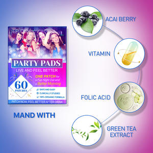 Sefudun toptan bitkisel özü akşamdan kalma yama doğal parti pedleri Hangover kurtarma ağız burun ve vücut yamalar için - Product Image 5