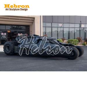 Scultura in Metallo di <span class=keywords><strong>Batman</strong></span> 1:1 Personalizzata di Alta Qualità, Modello di Auto Realistica Guidabile, Statua in Resina, Scultura Artistica in Metallo Riciclato - Product Image 3