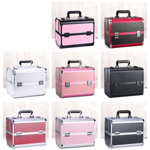 กล่องเก็บอุปกรณ์ทำเล็บอเนกประสงค์ 4 ชั้น กล่องใส่เครื่องสำอาง อุปกรณ์ทำผม กล่องจัดระเบียบอุปกรณ์ทำเล็บ สำหรับร้านเสริมสวย - Product Image 2