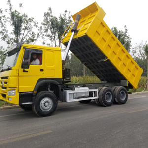 HOWO NX xe tải nặng máy kéo xe tải siontruk 6x4 hộp số tay DIESEL 10 bánh xe 380-420 HP EURO 3 phát thải phía sau máy ảnh - Product Image 5