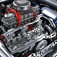 Hochwertige CANYE Marken-Ölkühlerdichtungen für Renault Nissan V9X Motoren (ACM/METALL Material 1 Jahr Garantie) 21300-00Q0E.8201