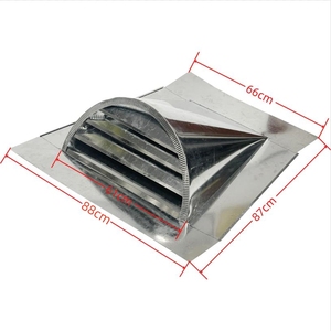 Ventilación de techo de acero galvanizado semicircular - Product Image 5