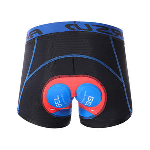 Short de vélo de compression multicolore pour hommes Short de vélo à bavette rembourré personnalisé pas cher en gros avec nom d'équipe OEM - Product Image 2