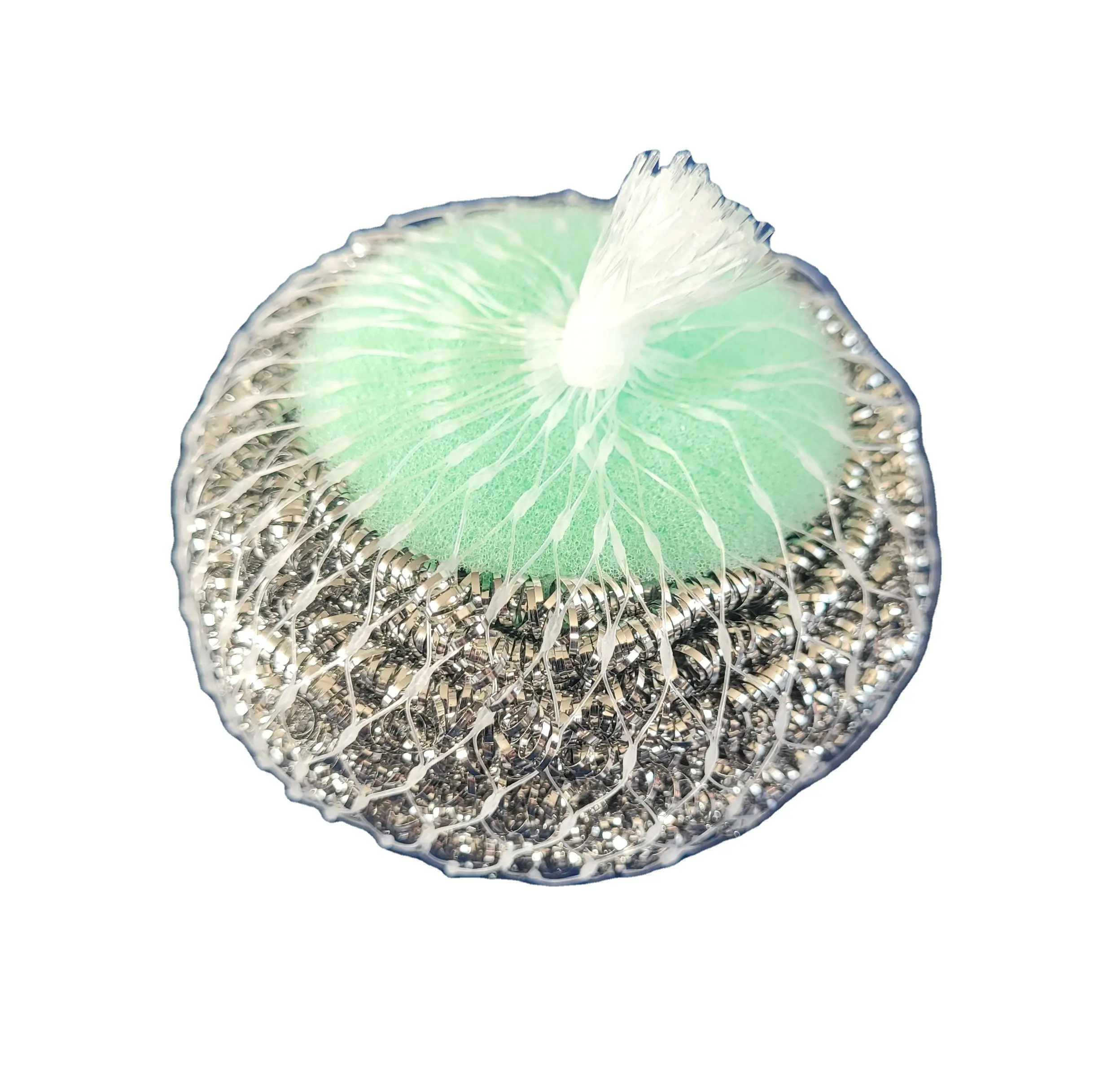 멀티 기능 304 스테인레스 스틸 와이어 scourer 주방 청소 스폰지 scourer