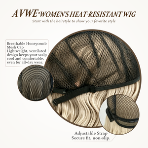 Perruque Body Wave pour femme, entièrement en dentelle, sans colle, avec bonnet ajustable, dégradé gris teint, huit franges, pour le commerce électronique transfrontalier - Product Image 5