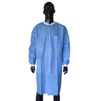 Blouse de laboratoire jetable, uniforme vétérinaire, robe de visiteur