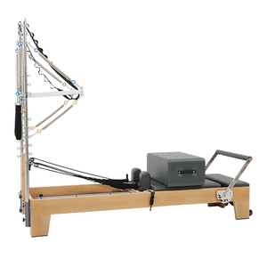 Demi-tour sportive <span class=keywords><strong>Pilates</strong></span> Reformer Core Exercise Training Cadillac Fitness Equipment Wood Balance for Yoga <span class=keywords><strong>Pilates</strong></span> Stretching - Product Image 2