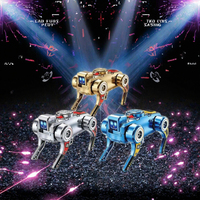 Mechanischer Roboterhund Fidget Spinner Stressabbau-Spielzeug Zweifach Formwandelbar Drehbar Selbstbewegend mit Fingerspitzen-förmigen Gyroskopen