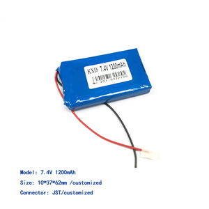 리튬 미니 1s3p 2s1p 2s2p 2s3p 2s 503759 3.7v 7.4v 12v 1200mah 2400mah 3600mah 4.44wh 503759 배터리 리 폴리머 배터리 팩 - Product Image 3