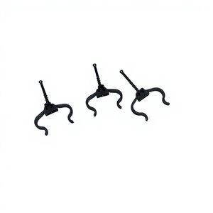 Clips de <span class=keywords><strong>fixation</strong></span> dissimulés pour terrasses en WPC au design moderne, clips en plastique PP durables, clips pour poutres - Product Image 6