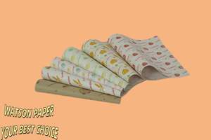 Custom <b>Greaseproof</b> PE Coated Virgin Kraft <b>Paper</b> Bag for Hamburger and Sandwich Wrapping with Release and Baking Function - Product Image 6