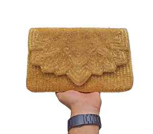 Bolso de mano elegante con cuentas de gran oferta, bolso de mano de noche para mujer para niñas y mujeres disponible a precio mayorista para exportación - Product Image 2