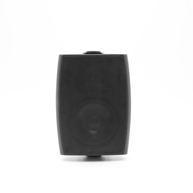 Professional High  Fidelity PA System 2-Way Multi Purpose Abs Black Wall Mounted Impedance Speaker