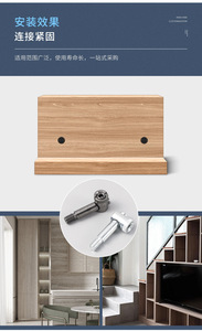 Iron Cabinet <b>Wardrobe</b> Fastening Connection Screw Plate-Type Furniture Combination <b>Hardware</b> Accessories Four-in-One Connector GQK - Product Image 5