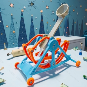Kit <span class=keywords><strong>de</strong></span> construction <span class=keywords><strong>de</strong></span> catapulte 3D-Jouet <span class=keywords><strong>de</strong></span> puzzle <span class=keywords><strong>de</strong></span> moteur <span class=keywords><strong>de</strong></span> siège créatif avec pièces mobiles - Product Image 1