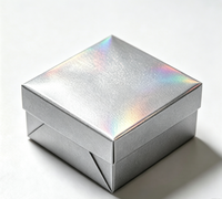 Poudre de pigment holographique certifiée GUANZUN gris clair pour revêtement métallique en aluminium, échantillon de 1g, encre d'impression pour arts graphiques en vrac