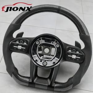 Volant de voiture en fibre de carbone en promotion pour Mercedes Benz CLS 350 W157 W218 W219 W257 53 63 A45 A 45 W176 W177 Series - Product Image 2