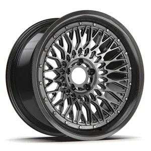 GVICHN Brand 1 To 1 Custom Forged Alloy Wheels 18 19 20 21 22 23 24 Inch Carbon Fiber Forged Car Wheel