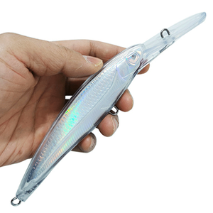 19cm 44g 21cm 68G gran Jerkbait señuelo lápiz duro <span class=keywords><strong>Yozuri</strong></span> Crankbait cuerpos espacios en blanco sin pintar Minnow señuelo pesca señuelos espacios en blanco - Product Image 2
