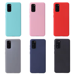 Custodia protettiva in Silicone a copertura totale-Candy TPU opaco per <span class=keywords><strong>Samsung</strong></span> S21 Plus, Ultra e A71 - Product Image 4