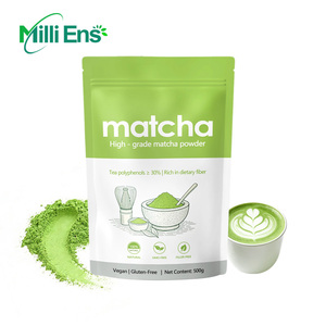 Matcha Japonés Orgánico en Polvo, Certificado <span class=keywords><strong>JAS</strong></span>, Molido en Piedra, 100% Puro, Uso Ceremonial, 30g 50g, Empaque Personalizado - Product Image 2